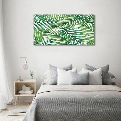 Acrylic wall art Palm leaves