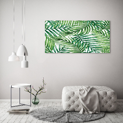 Acrylic wall art Palm leaves