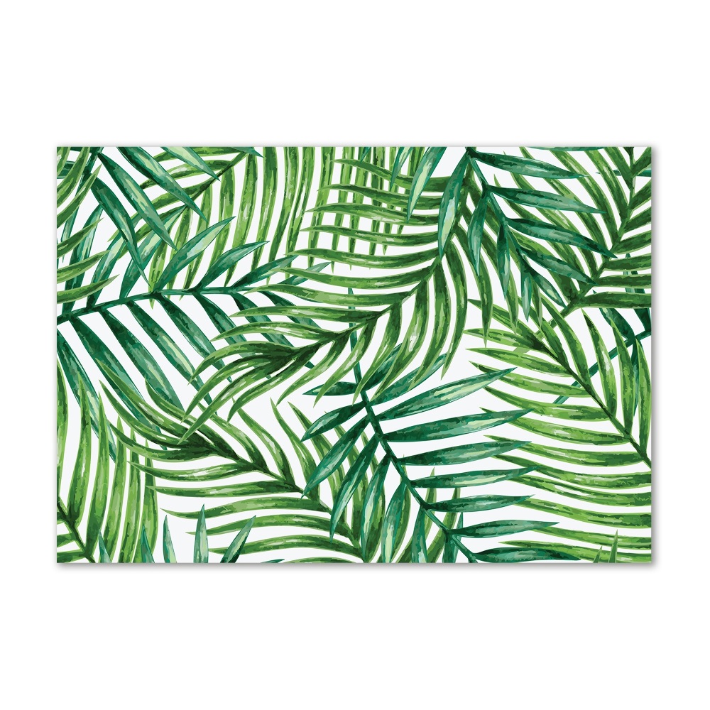 Acrylic wall art Palm leaves