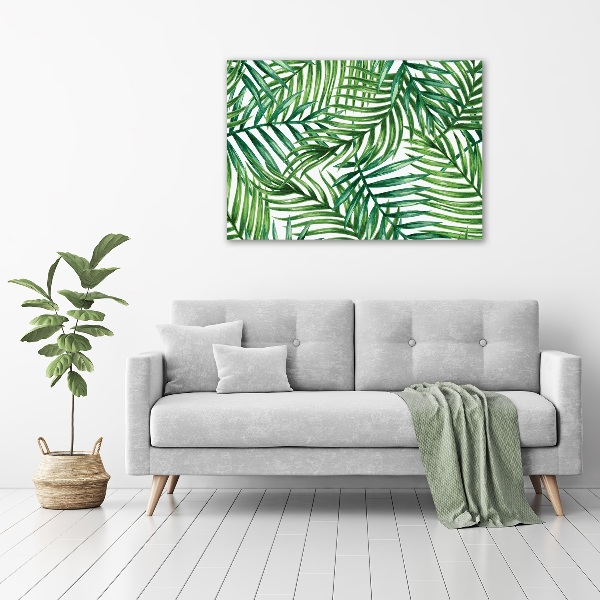 Acrylic wall art Palm leaves