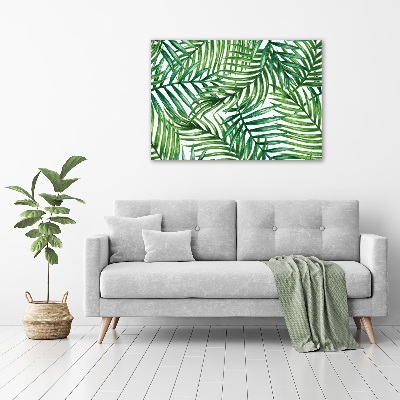 Acrylic wall art Palm leaves