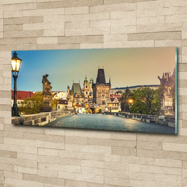 Print on acrylic Praga Czech Republic Bridge