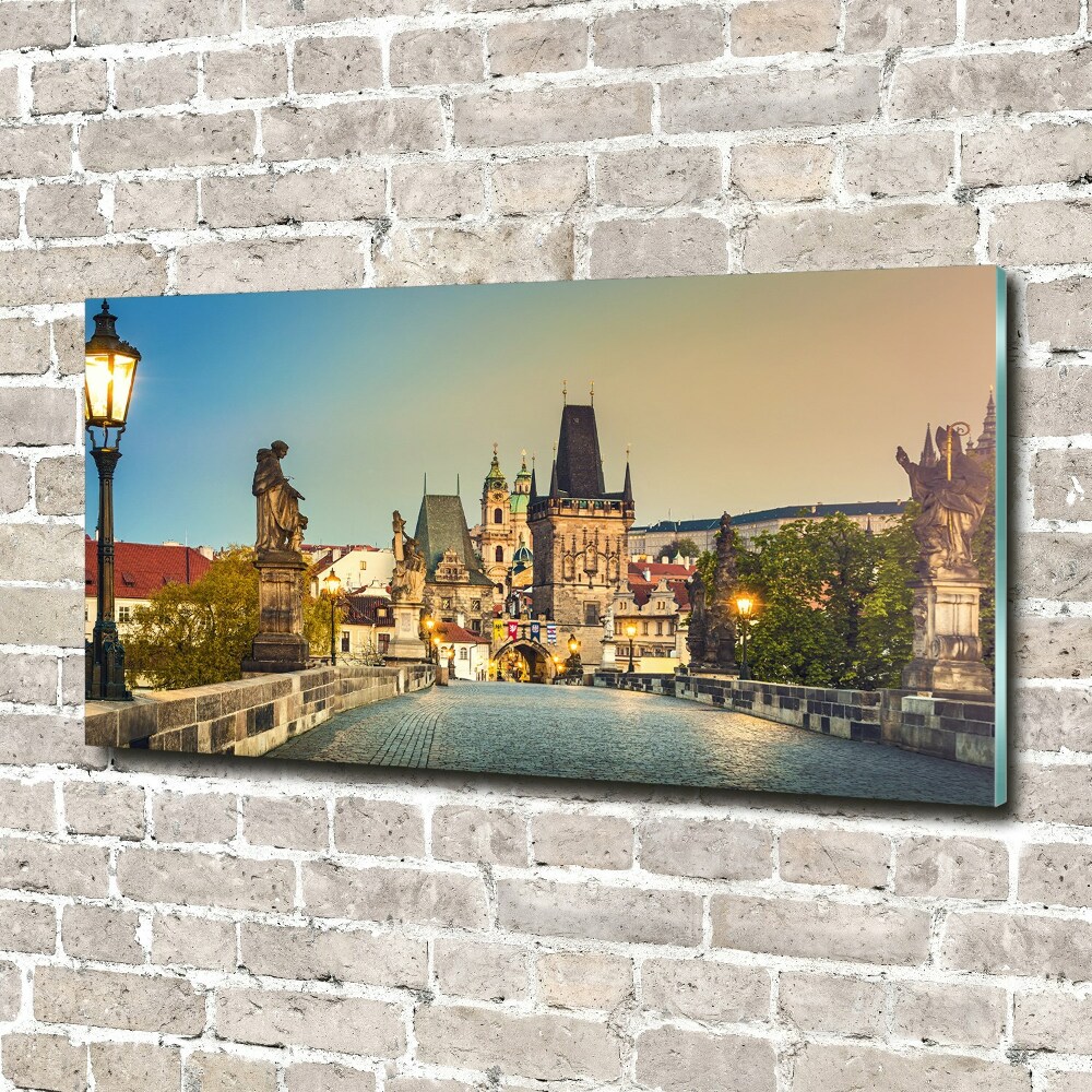 Print on acrylic Praga Czech Republic Bridge