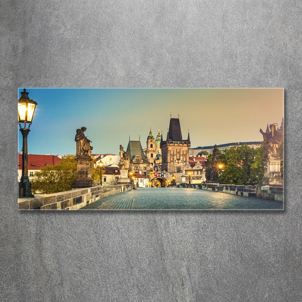 Print on acrylic Praga Czech Republic Bridge