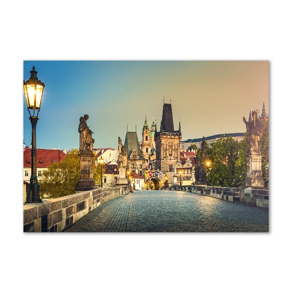 Print on acrylic Praga Czech Republic Bridge