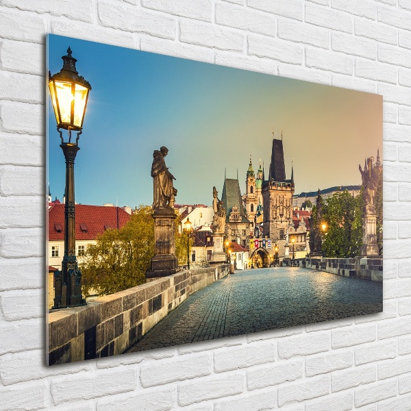 Print on acrylic Praga Czech Republic Bridge