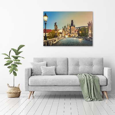 Print on acrylic Praga Czech Republic Bridge