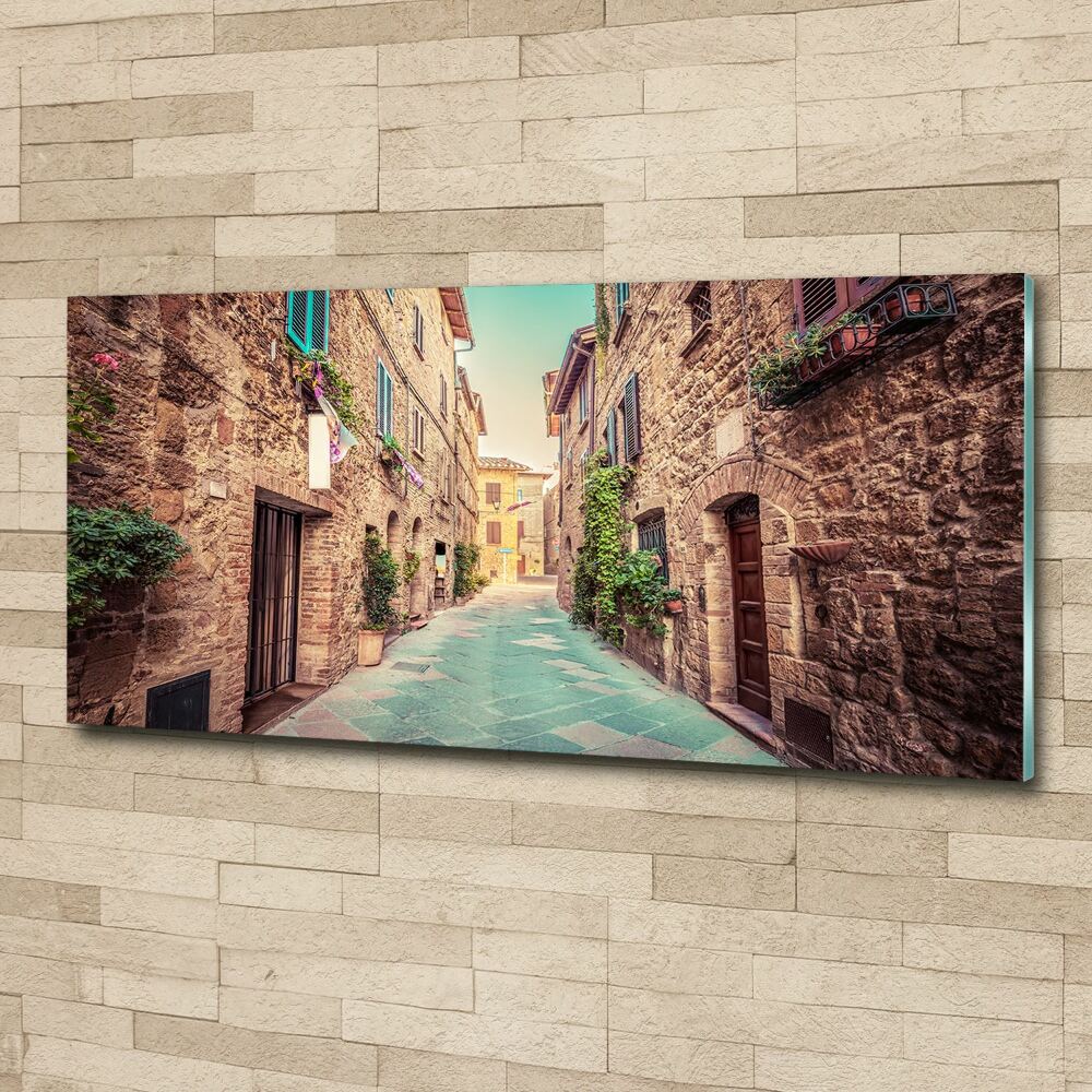 Print on acrylic Italian streets