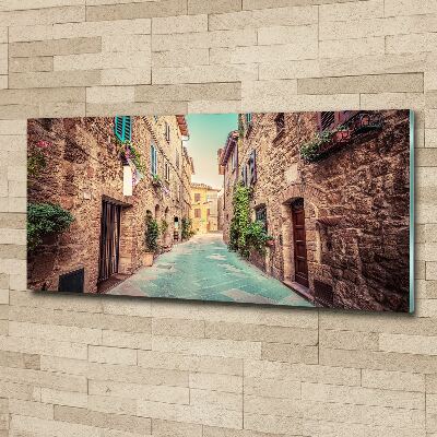 Print on acrylic Italian streets