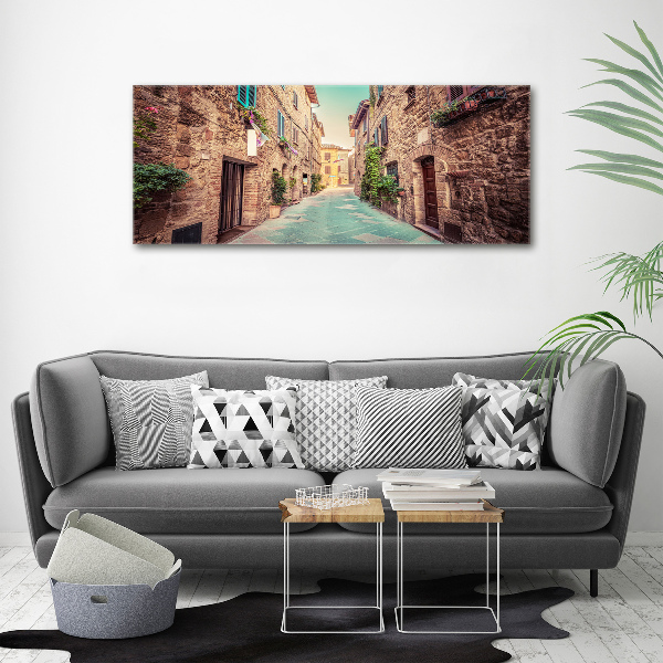 Print on acrylic Italian streets