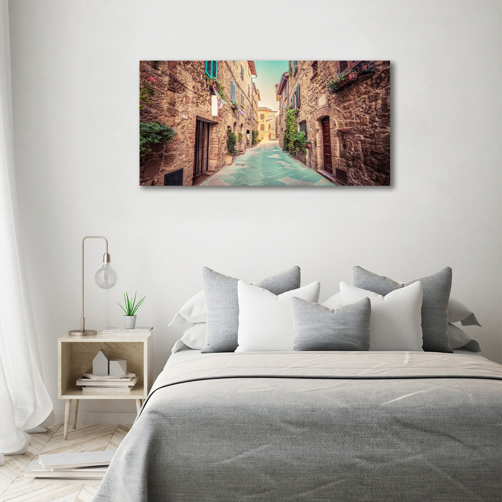 Print on acrylic Italian streets