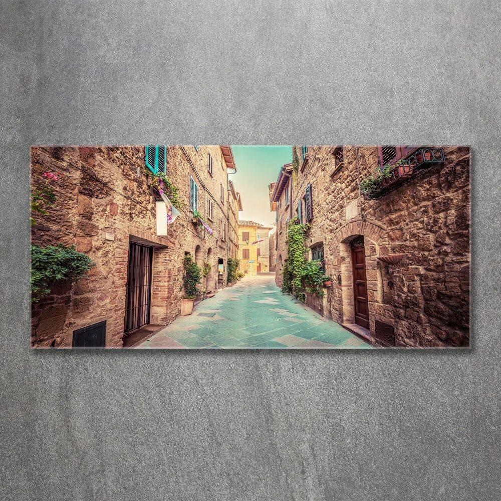 Print on acrylic Italian streets