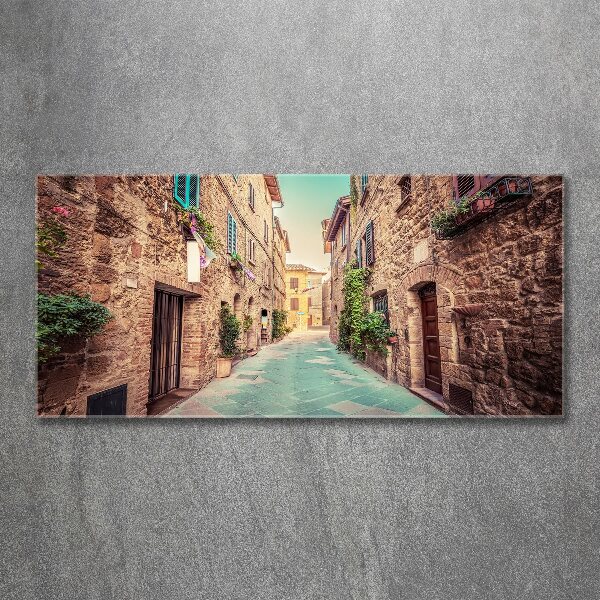 Print on acrylic Italian streets