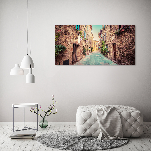 Print on acrylic Italian streets