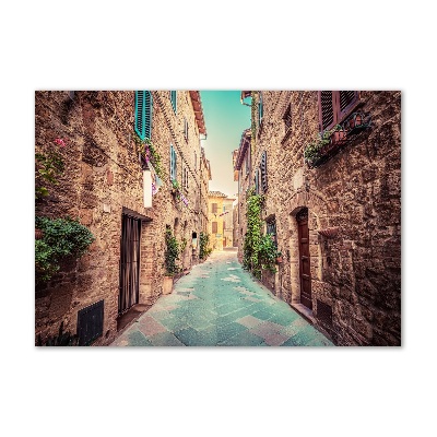 Print on acrylic Italian streets