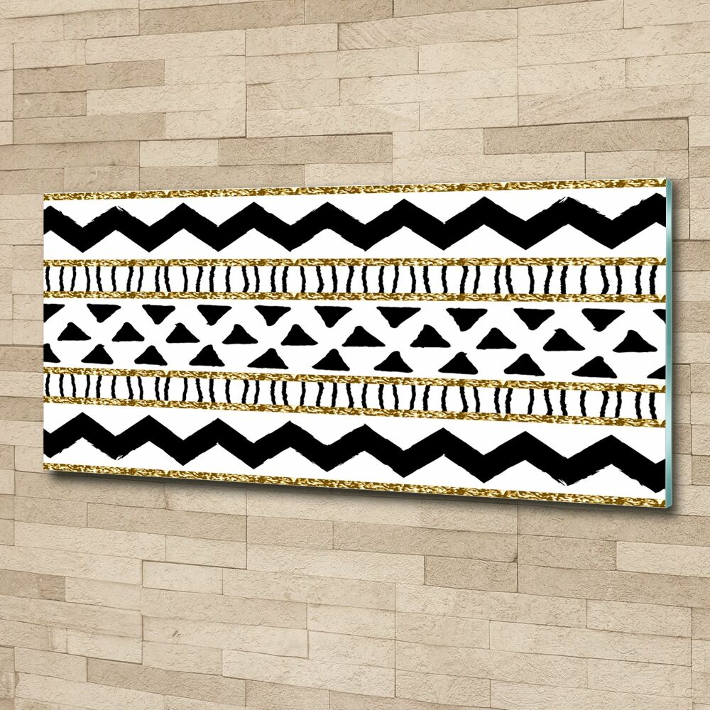 Print on acrylic Ethnic background