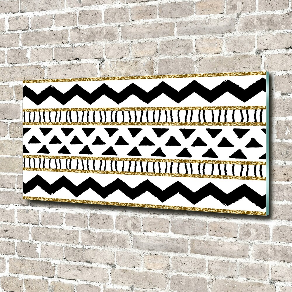 Print on acrylic Ethnic background