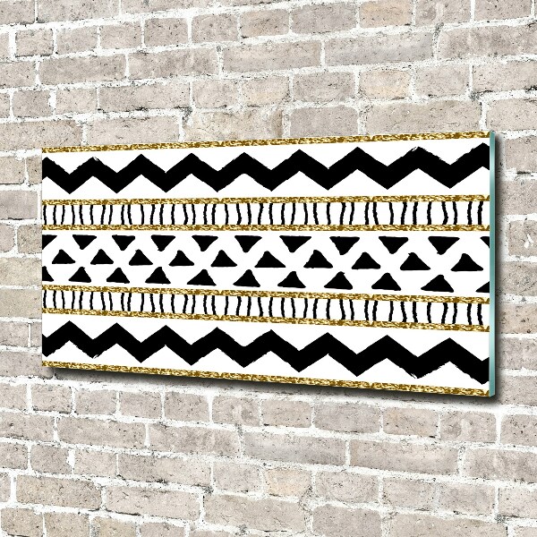 Print on acrylic Ethnic background