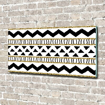 Print on acrylic Ethnic background