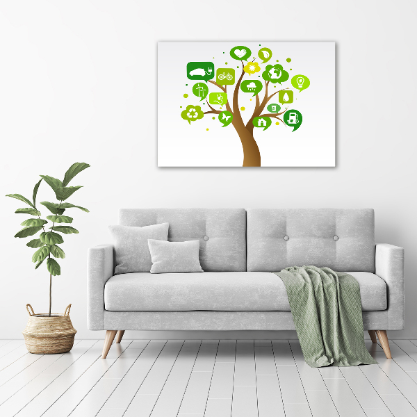 Print on acrylic Ecological tree