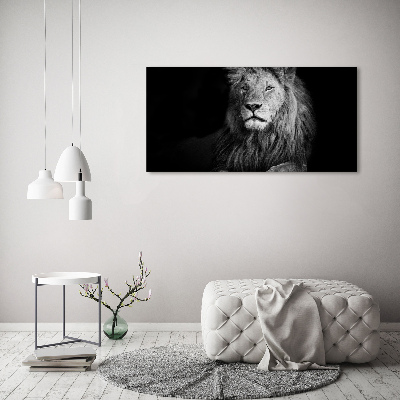 Print on acrylic Lion