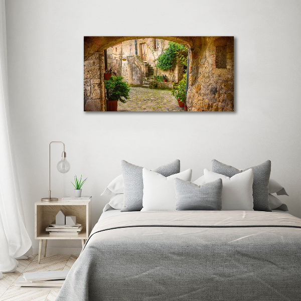 Acrylic wall picture Charming street