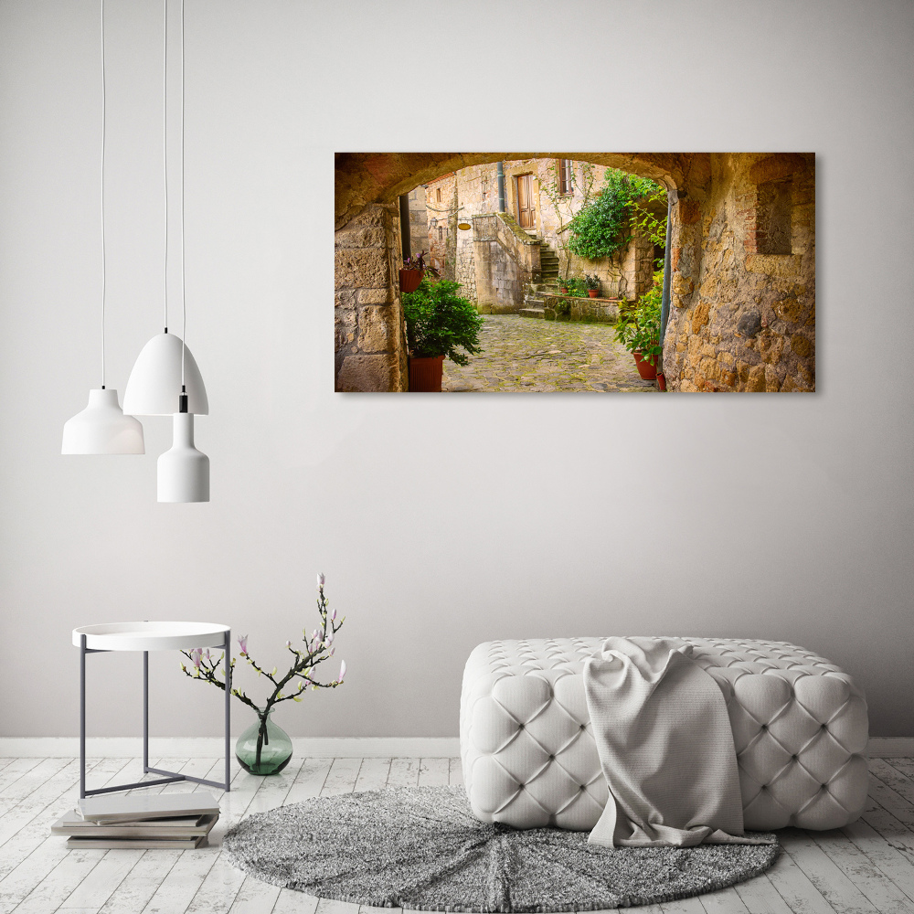 Acrylic wall picture Charming street