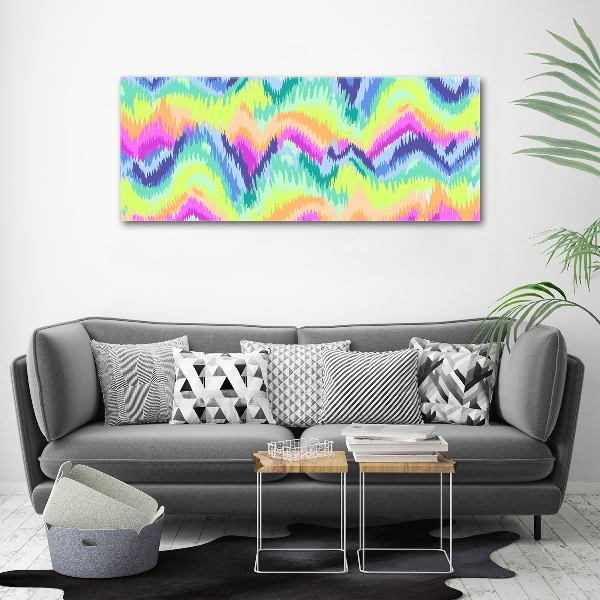 Print on acrylic Rainbow background