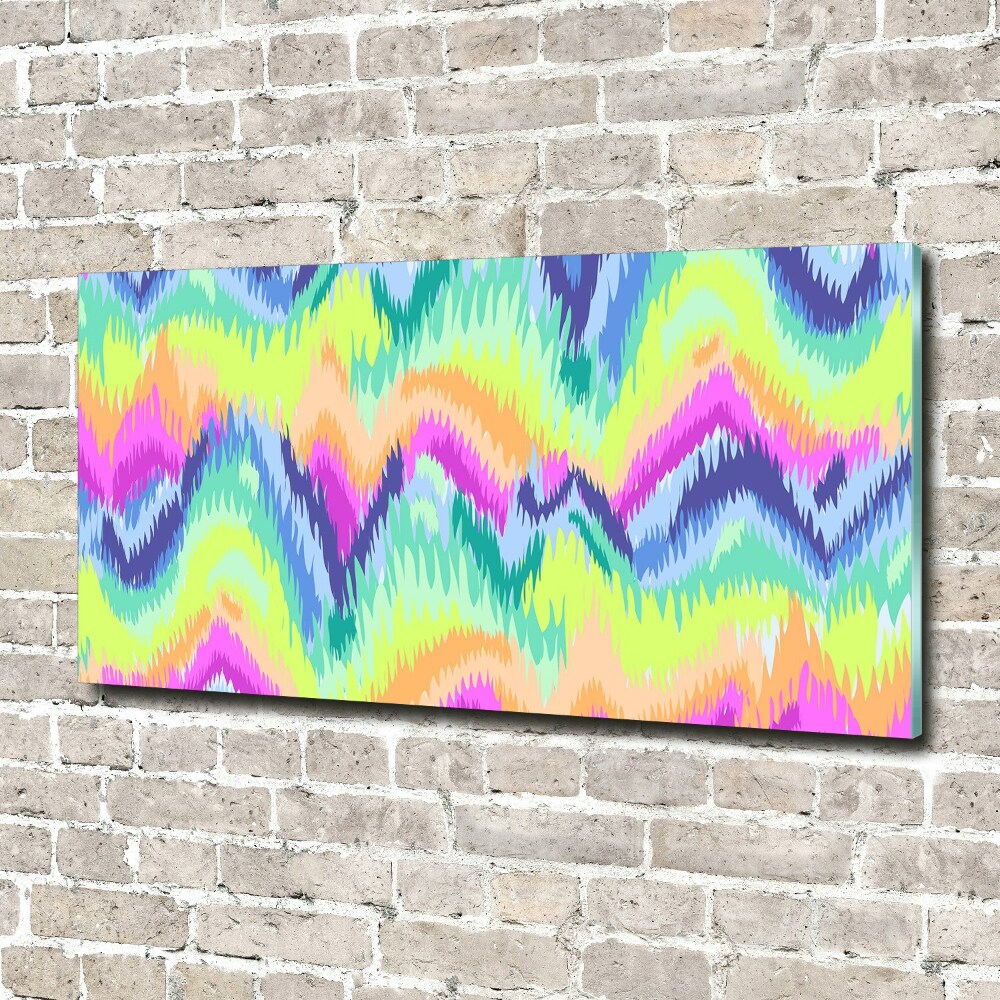 Print on acrylic Rainbow background