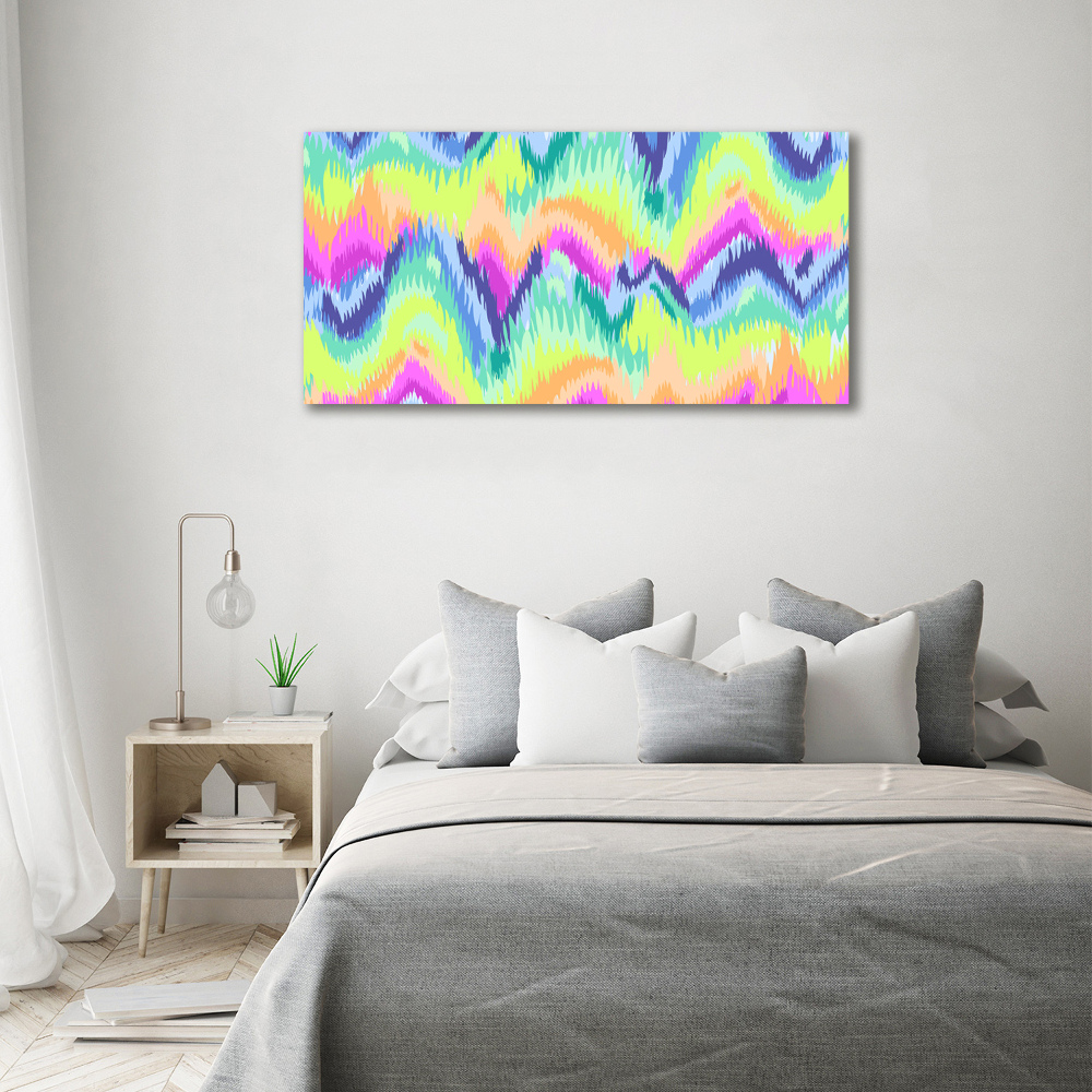 Print on acrylic Rainbow background