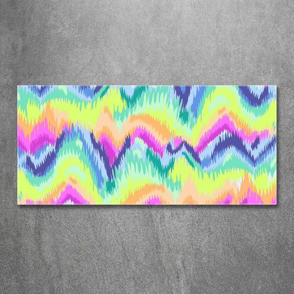 Print on acrylic Rainbow background