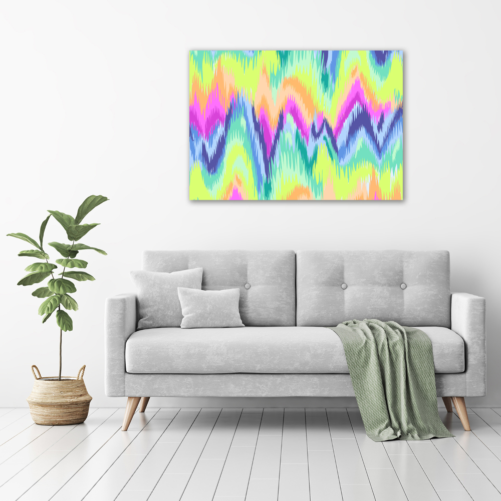 Print on acrylic Rainbow background