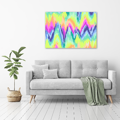 Print on acrylic Rainbow background