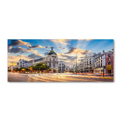 Print on acrylic Madrid of Spain