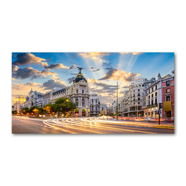 Print on acrylic Madrid of Spain