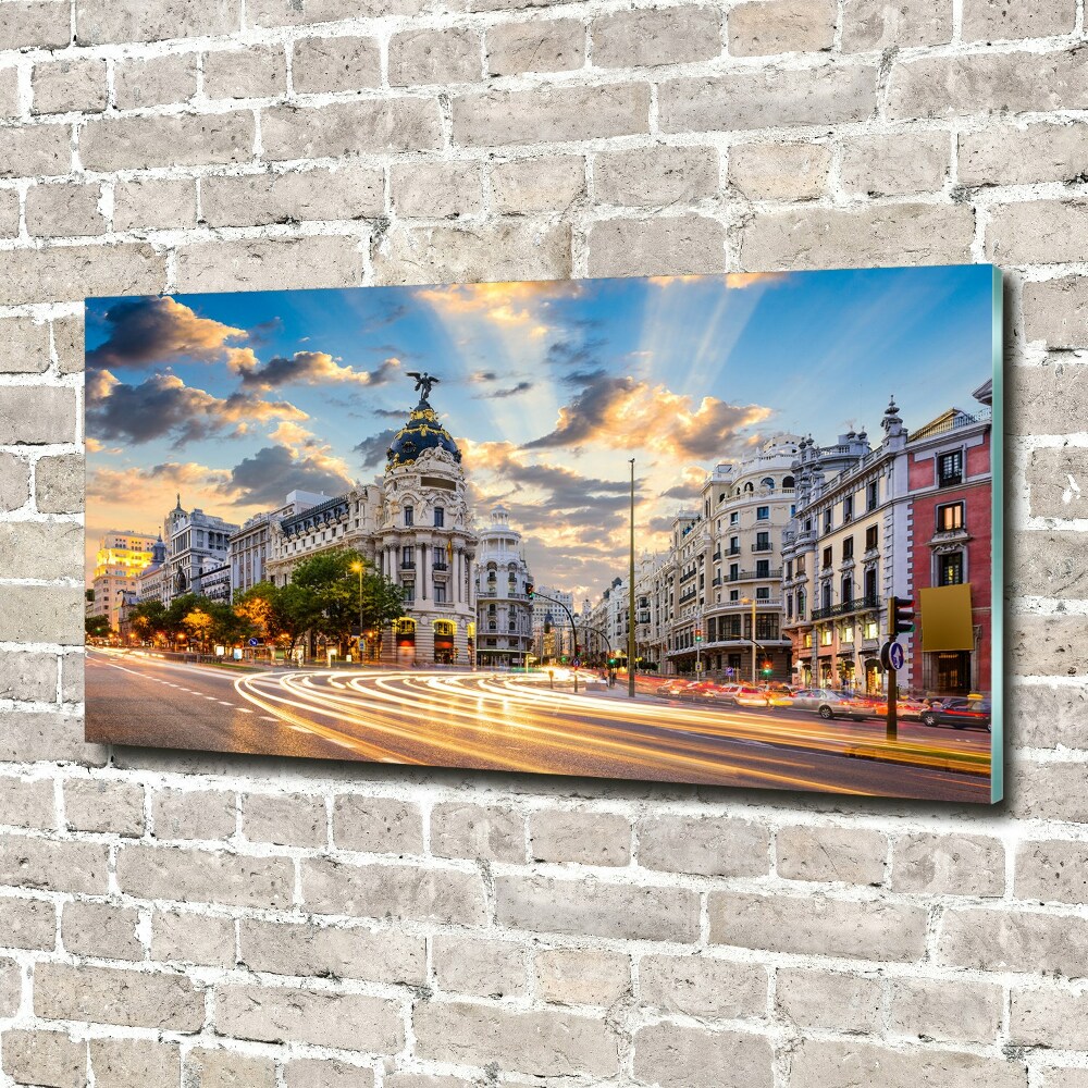 Print on acrylic Madrid of Spain