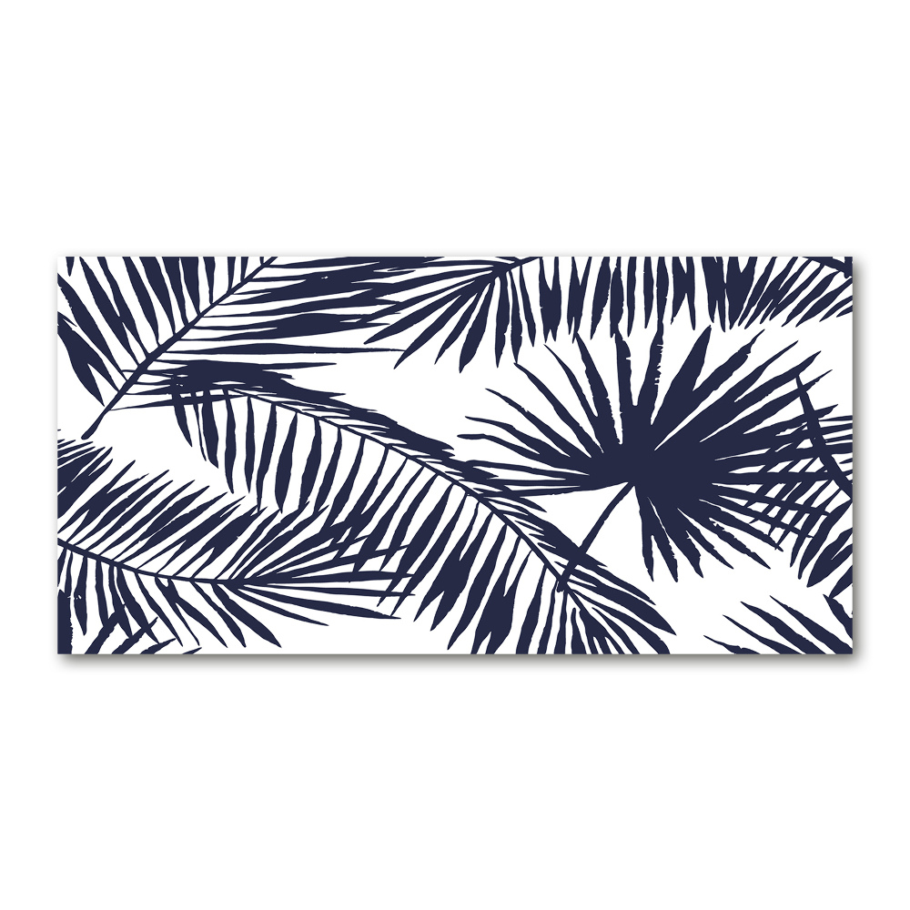 Wall art acrylic Palm leaves