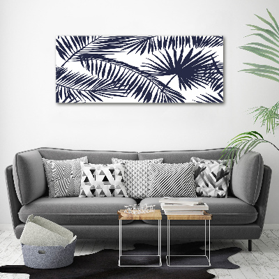 Wall art acrylic Palm leaves