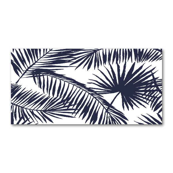 Wall art acrylic Palm leaves