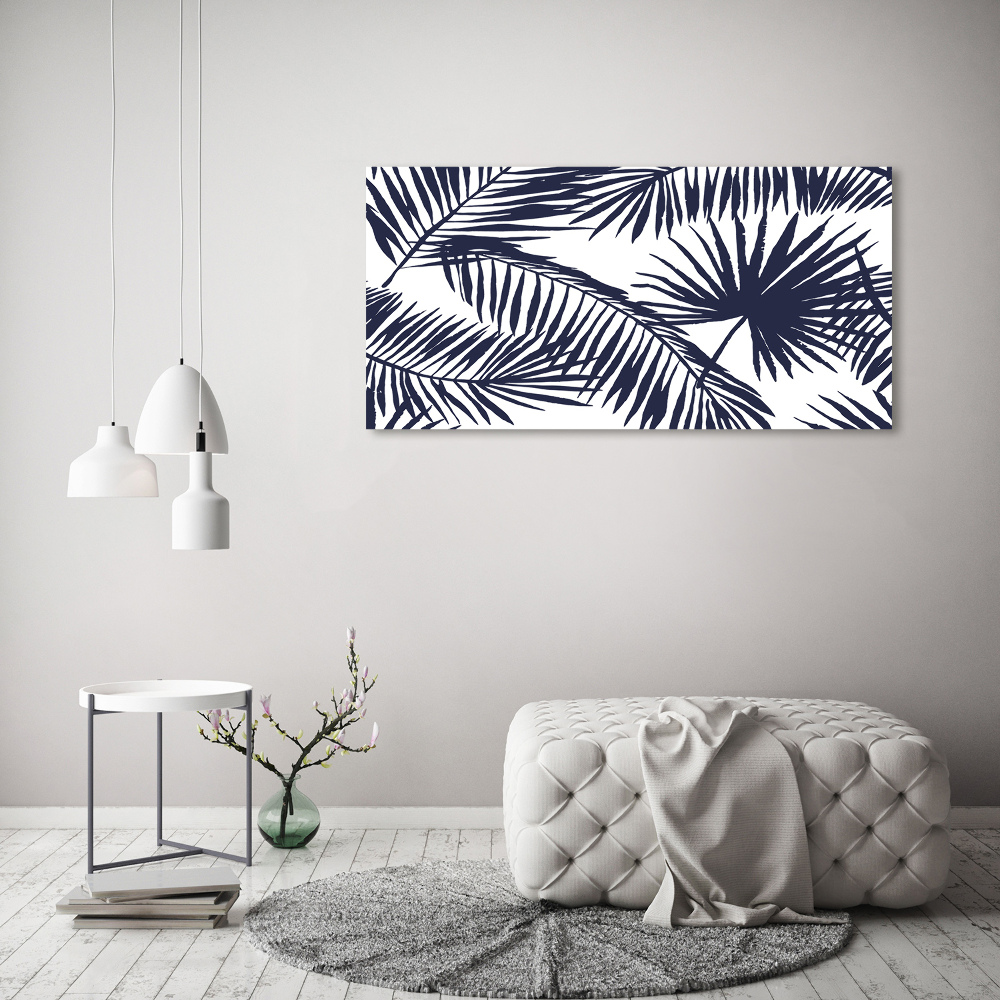 Wall art acrylic Palm leaves