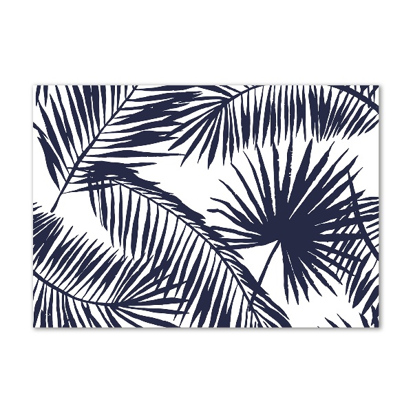 Wall art acrylic Palm leaves