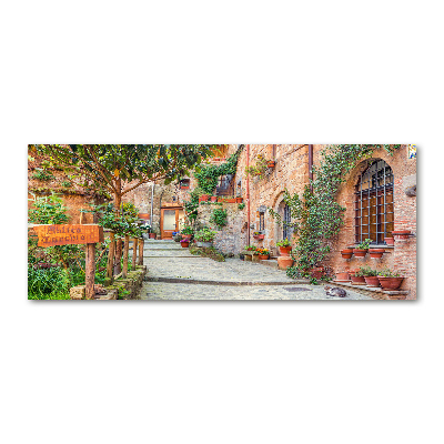 Print on acrylic Italian streets