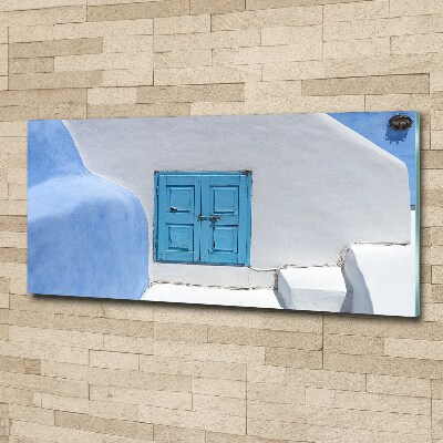 Wall art acrylic Santorini Greece