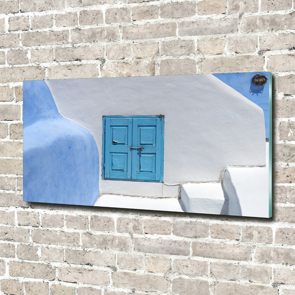 Wall art acrylic Santorini Greece