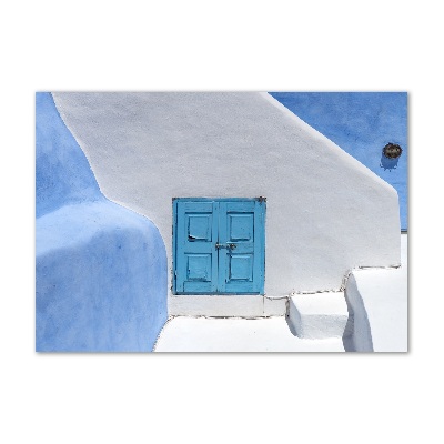 Wall art acrylic Santorini Greece