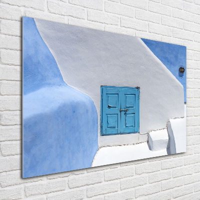 Wall art acrylic Santorini Greece