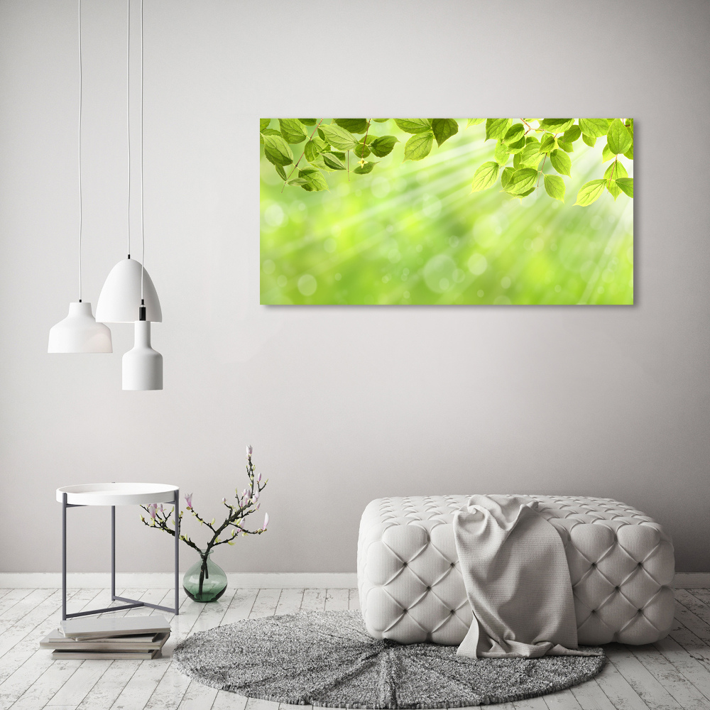 Wall art acrylic Leaves