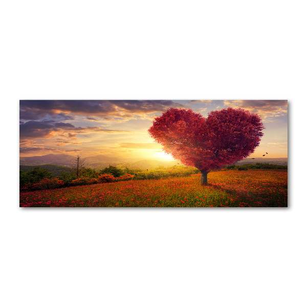 Print on acrylic Tree Field Heart