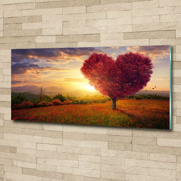 Print on acrylic Tree Field Heart