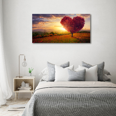 Print on acrylic Tree Field Heart